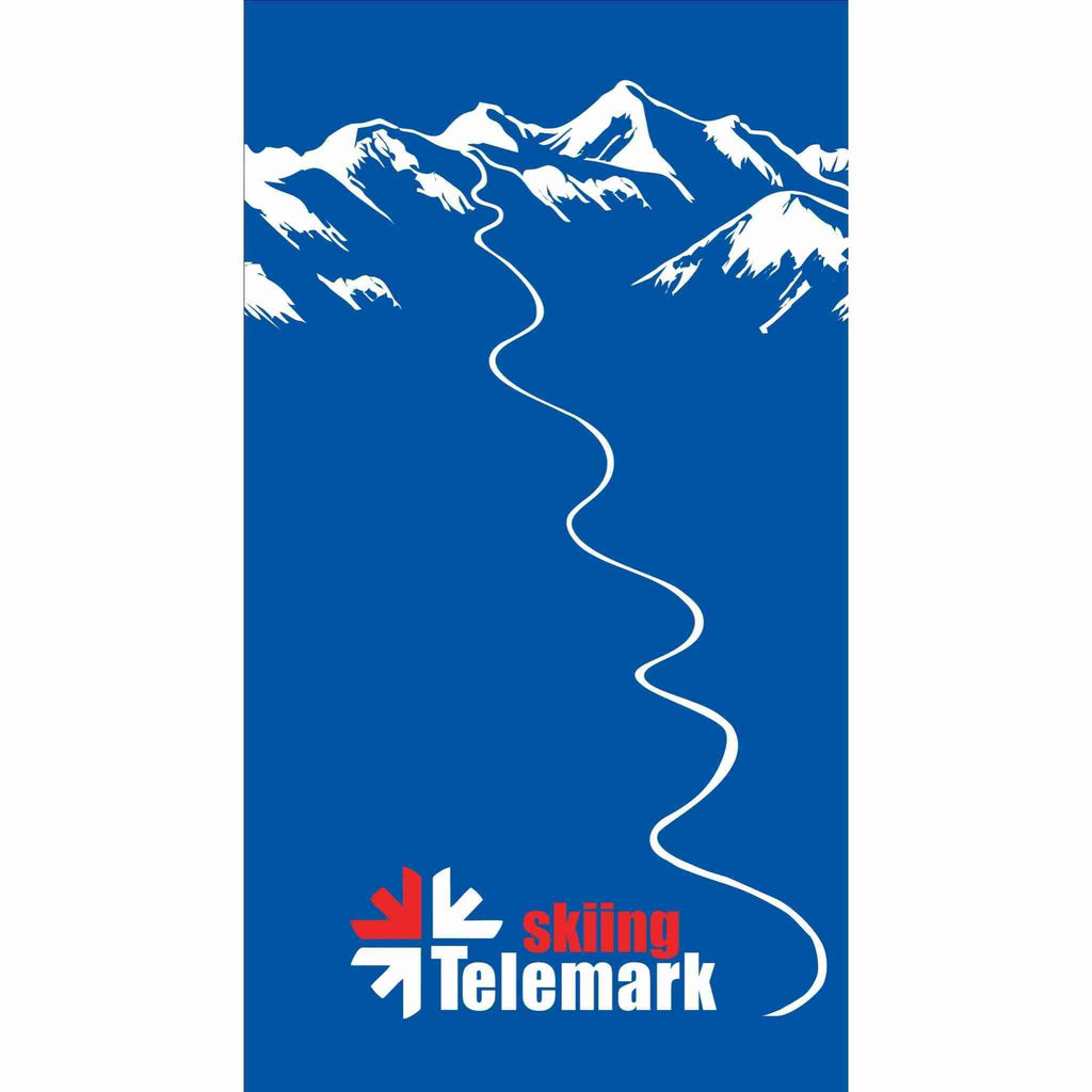 Multifunctional Telemark Skiing Headwear - Blue Ski Mountains