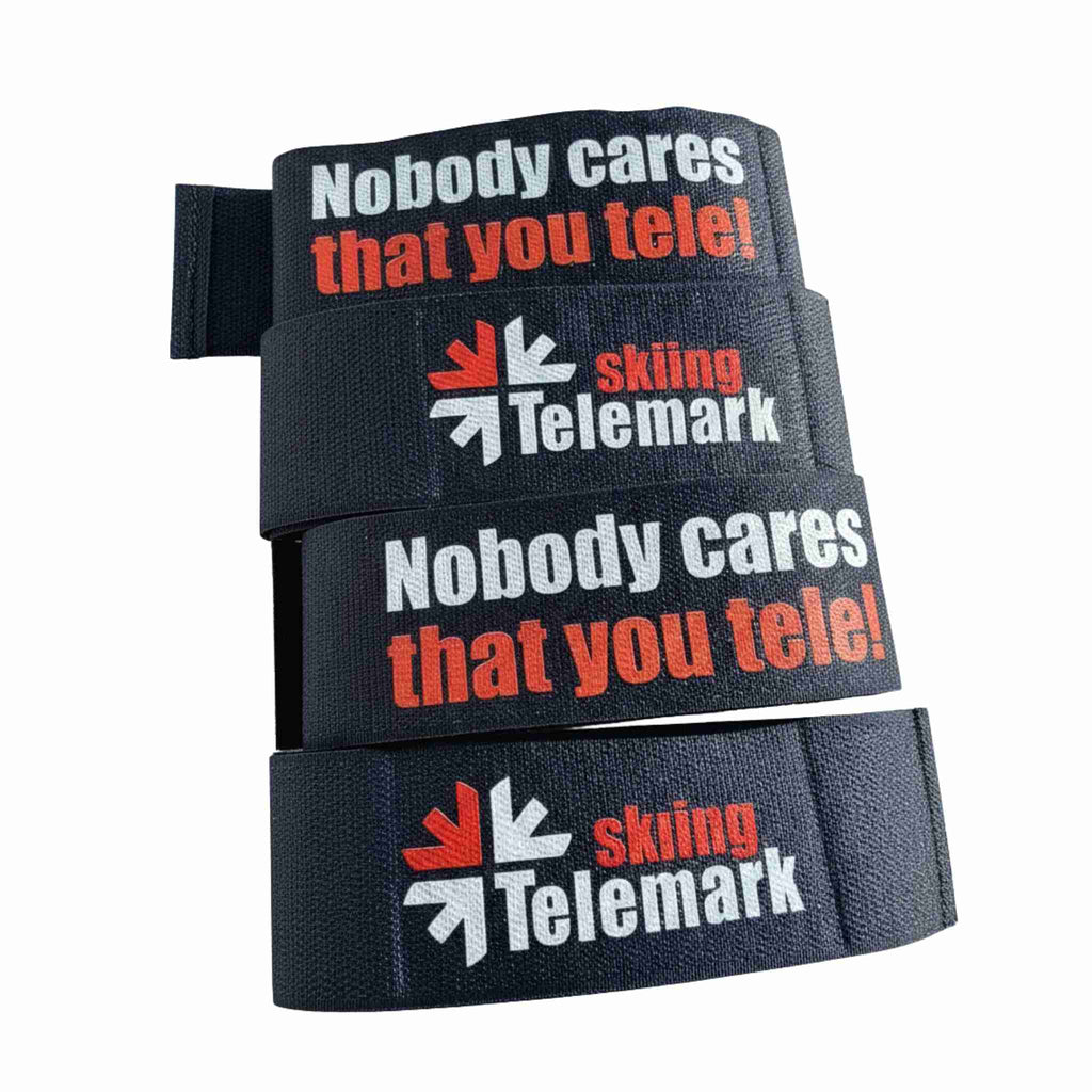 Telemark Freeride Ski Strap - Nobody Cares You Tele!
