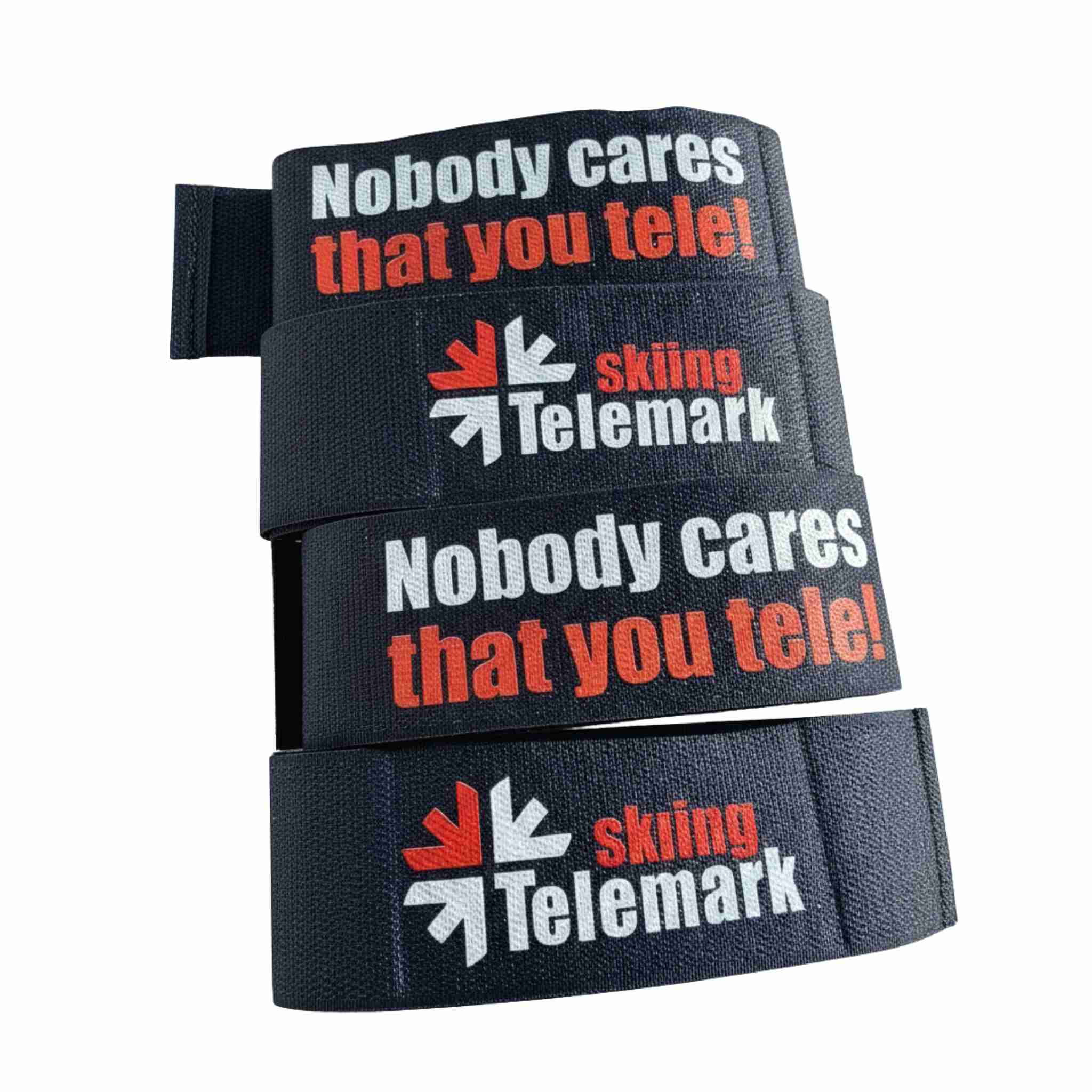 Telemark Freeride Ski Strap - Nobody Cares You Tele!