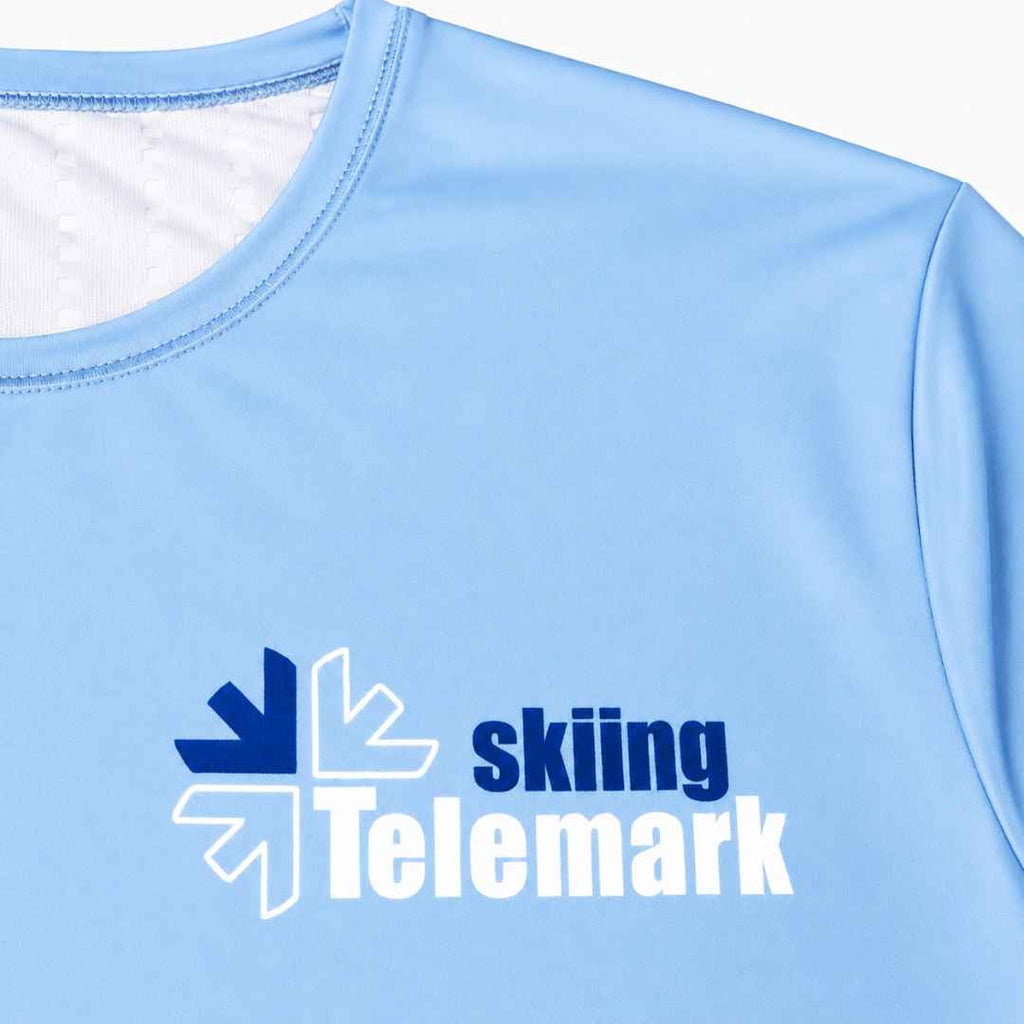 Men's Telemark Skiing Performance T-Shirt by Compressport
