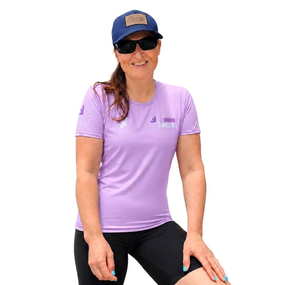 Women's Telemark Skiing Performance T-Shirt by Compressport